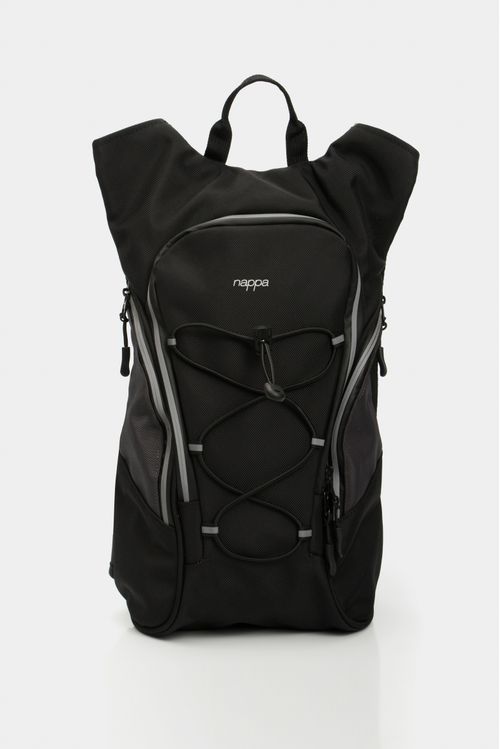 Bolso para hombre tipo morral deportivo con estilo camel back mas bolsa de hidratación de 2 lts.