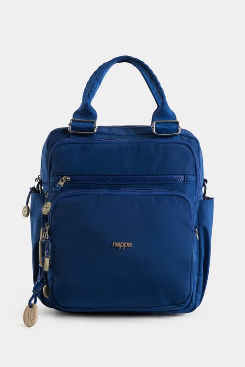 Morral Tiny davenport mediano en textil con bolsillo frontal removible