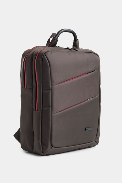 Bolso para hombre tipo tula morral en lona cargadera de mano en pasta