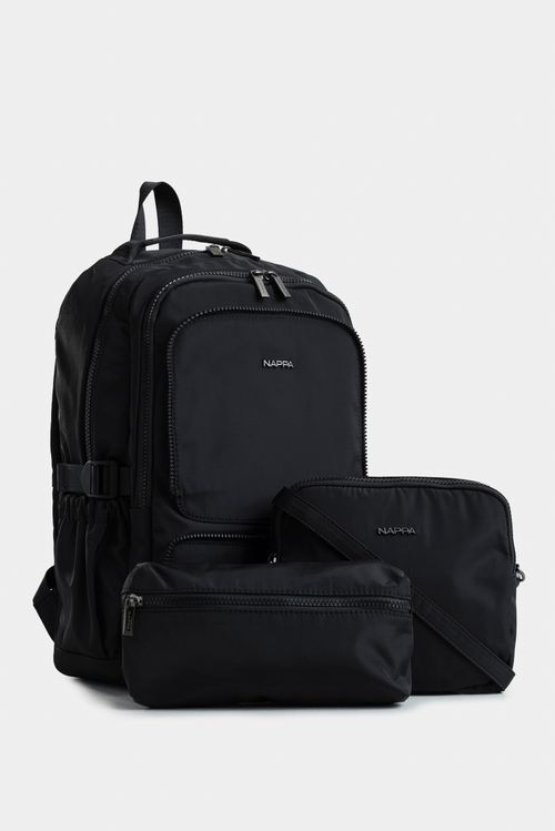 Bolso para mujer tipo tula morral funcional con bandolera y monedero removible